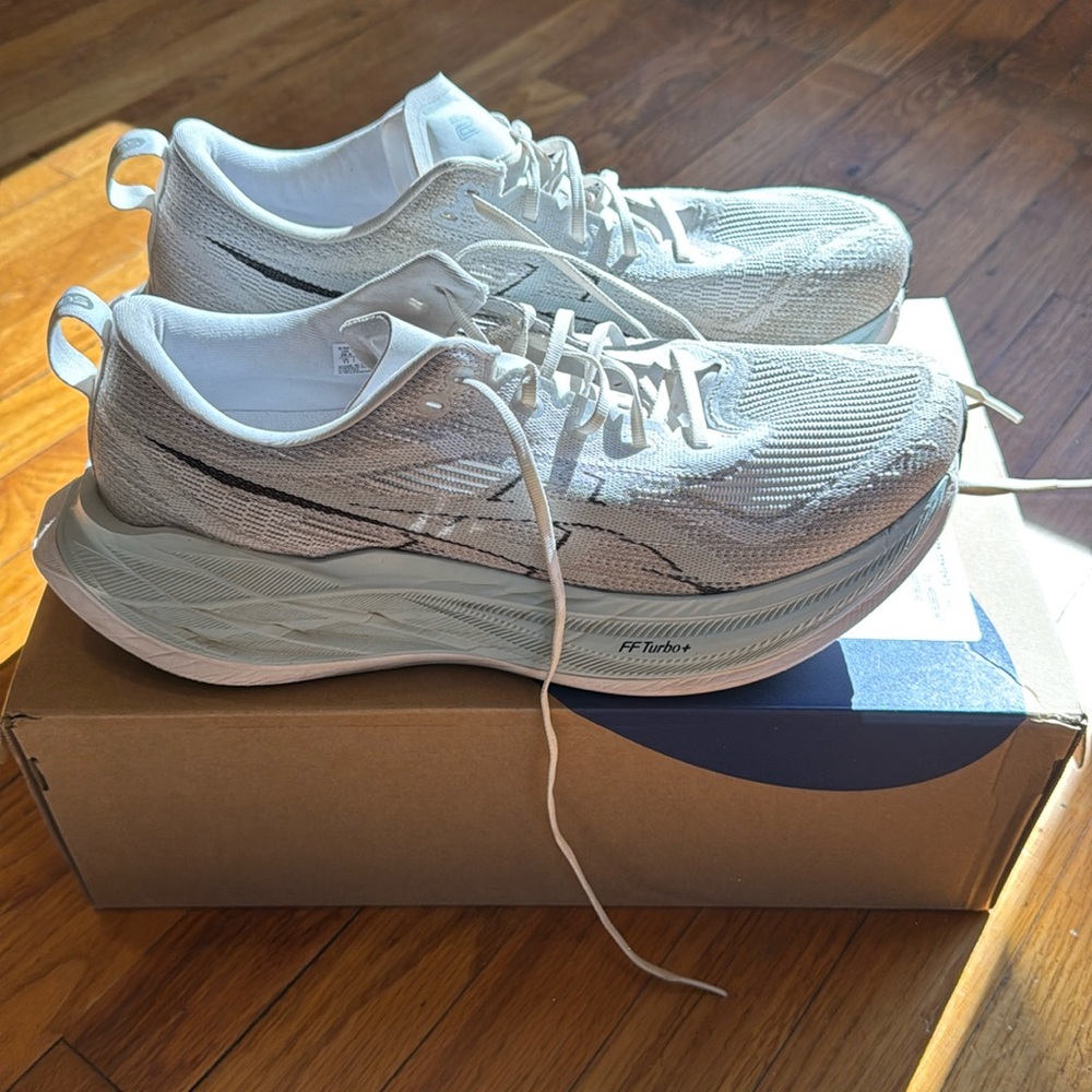 Asics White Athletic Shoes